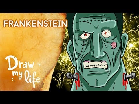 Thumbnail for La VERDADERA historia del monstruo de FRANKENSTEIN - Draw My Life by DRAW MY LIFE en Español