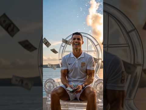 Thumbnail for نيمار يصدم ميسي ويبني أغلى جزيرة لكريستيانو! 😱💎#shorts #ronaldo #ai by Realism FX AI