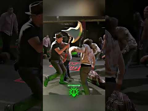 Thumbnail for Can a Gun Beat an Axe When Surrounded by Zombies? 🧟🤯 by Myth Buster