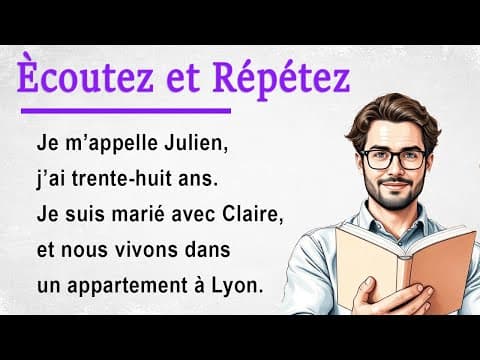 Thumbnail for Improve Your French Pronunciation with an Easy Story (A1-A2) by Francais facile | Easy French