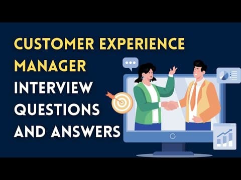 Thumbnail for Customer Experience Manager Interview Questions and Answers by Learn True English