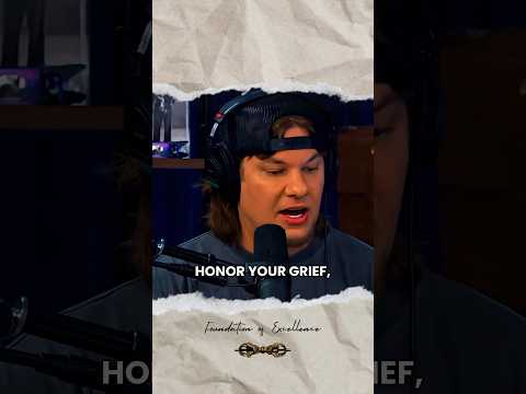Thumbnail for Honor your grief, for it is sacred. Love and loss together. A poem by, Jim Carrey. - Theo Von by Foundation of Excellence