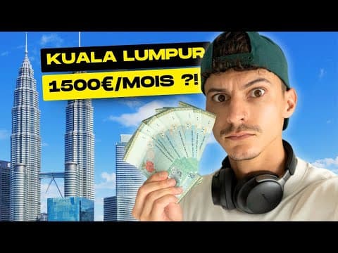 Thumbnail for Ce qu'un SMIC vous offre à KUALA LUMPUR, Malaisie (analyse budget) 😱 by Dim Abroad