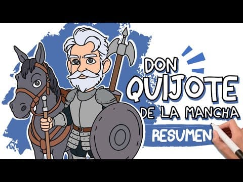 Thumbnail for DON QUIJOTE DE LA MANCHA | RESUMEN by PROFE MIGUEL