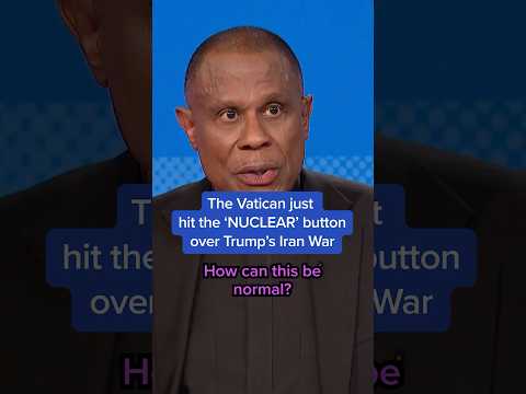 Thumbnail for The Vatican just hit the 'NUCLEAR' button over Trump's Iran War by MS NOW