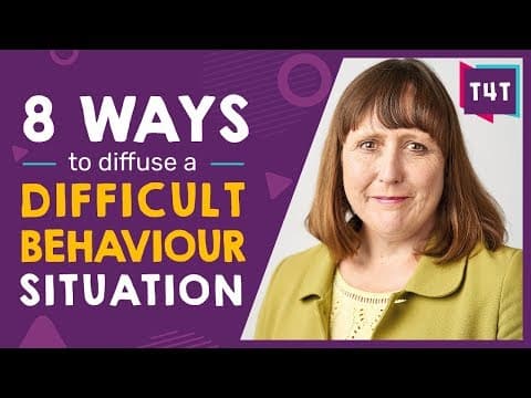 Thumbnail for Classroom Strategies For Managing Difficult Behaviour by Tips 4 Teachers