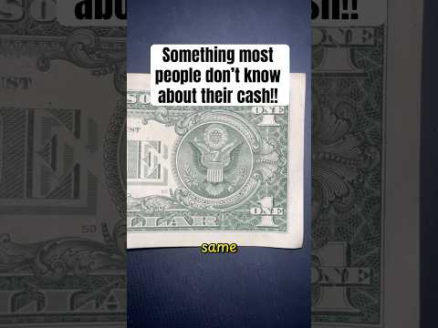 Thumbnail for Something most people don’t know about their cash!! #banknote #error #cash #money by TheCoinChannelTube