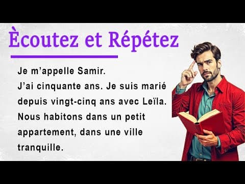Thumbnail for Improve Your French Pronunciation with an Easy Story (A1-A2) by Francais facile | Easy French