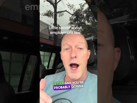 Thumbnail for The Big Secret About Demand Letters Lawyers Don’t Tell You #employmentlaw #lawyer #secret #short by The Spiggle Law Firm
