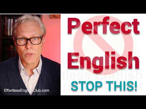 Thumbnail for Just Stop Trying to Speak English Perfectly by A.J. Hoge