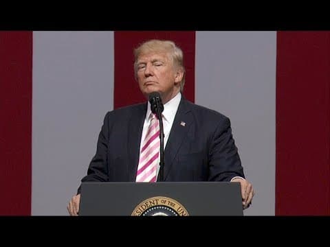 Thumbnail for Trump to NFL players: 'Get that son of a b*tch off the field right now' by CGTN
