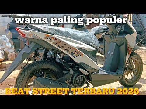 Thumbnail for BEAT STREET TERBARU 2026💥 WARNA PUTIH GLOSSY 💥 PALING POPULER SAAT INI by faiz Satriani studio