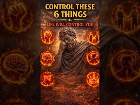 Thumbnail for Control These 6 Things or Life Will Control You. #motivation #facts #psychology by Super Minds Unlocked