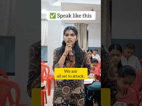 Thumbnail for All set to | Hindi to English translation #english #englishytshorts by The English Gurukul