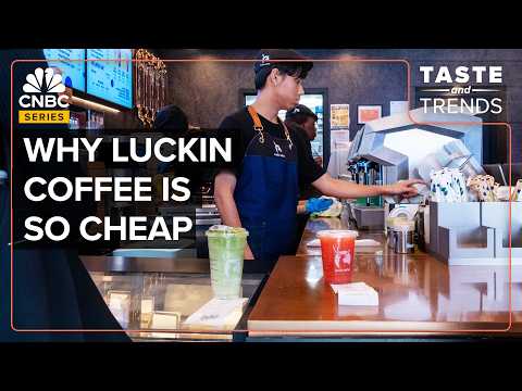 Thumbnail for How Chinese Luckin Is Taking On Starbucks In the U.S. by CNBC