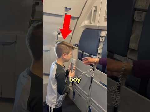 Thumbnail for This Boy Used the Airplane PA and Shocked Everyone 😲✈️ by Yorikonik