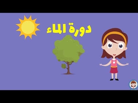 Thumbnail for دورة الماء في الطبيعة | كيف يتكون المطر | لماذا تمطر | Water Cycle for Kids| Arabic for kids by تعلم مع نور learn with Noor