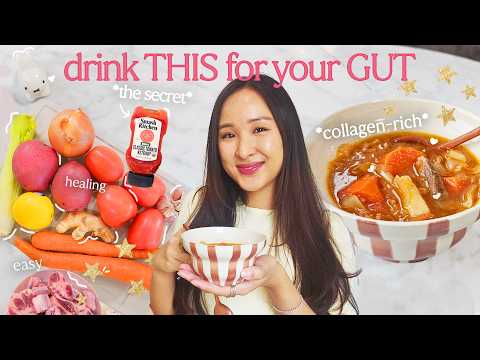 Thumbnail for My GO-TO asian soup for GUT HEALING + COLLAGEN BOOSTING 🙌 by Beauty Within