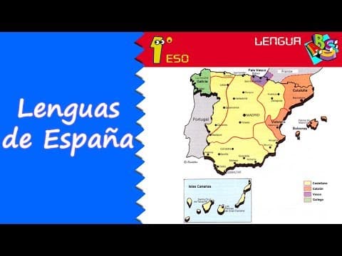 Thumbnail for Las lenguas de España. 1º ESO, Lengua by Jesús Chacón Chaparro