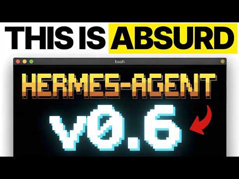 Thumbnail for LIVE: New Hermes AI Agent Update! by Julian Goldie SEO