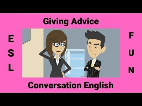 Thumbnail for Giving Advice | ESL Conversations | A Conversation about Giving Advice by Learn English by Pocket Passport