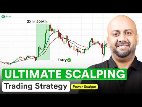 Thumbnail for Ultimate Scalping Trading Strategy (Power Scalper) | High-Probability Setup by Dhan ⚡