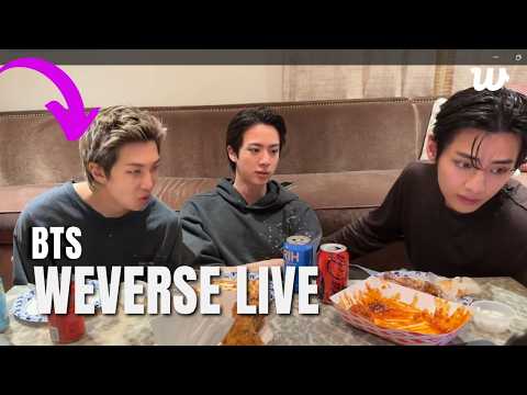 Thumbnail for 🔴 BTS V, RM & JIN LIVE Full (Multi Subs) | Weverse Today | I Purple Kpop by I Purple Kpop 