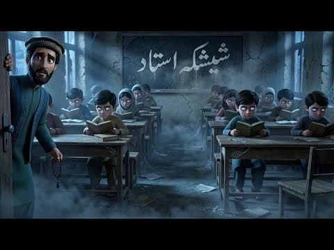 Thumbnail for School Teacher | شیشکہ استاد | Pashto Cartoon by Noorzada Stories