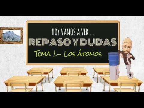 Thumbnail for Super-REPASO tema 2 física y química 4º ESO: El átomo by Sergyprofe