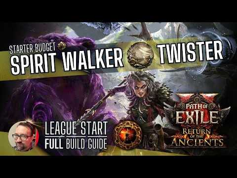 Thumbnail for [PoE2 0.5] Spirit Walker Twister - FULL GUIDE (and my league starter) by SnooBAE85