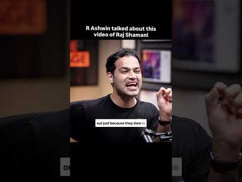 Thumbnail for Ashwin Talked About Raj Shamani #shorts #motivation #rajshamani by GrowthNook