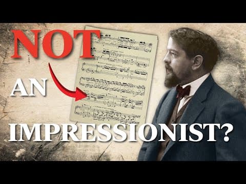 Thumbnail for Debussy Hated the Word "Impressionism." So Why Do We Use It Anyway? by PianoCurio
