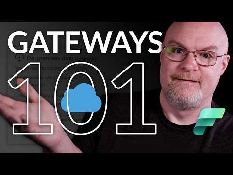 Thumbnail for Get started with the On-Premises Data Gateway in Microsoft Fabric by Guy in a Cube