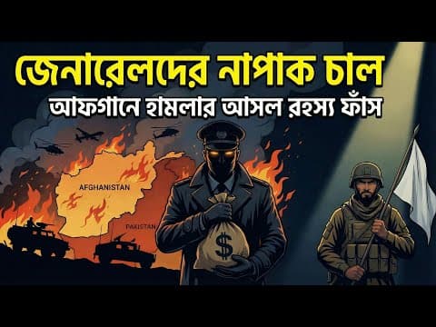 Thumbnail for পাক-আফগান সংঘাত আমেরিকার হয়ে কার প্রক্সি দিচ্ছে পাকিস্তান? 😱 ইমারাতে ইসলামিয়ার বিরুদ্ধে বড় ষড়যন্ত্র by Newstoriz