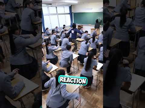 Thumbnail for The Whole Class Started Dancing When The Teacher Turned Around 😳 #shorts by ViralVIPs