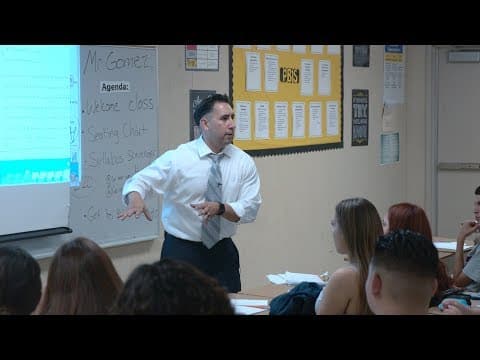 Thumbnail for The First Day of High School: Establishing Classroom Expectations and Building Relationships by SBCUSD