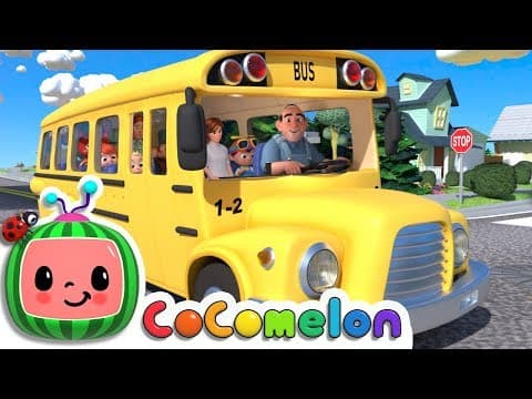 Thumbnail for Wheels on the Bus | @CoComelon Nursery Rhymes & Kids Songs by Cocomelon - Nursery Rhymes