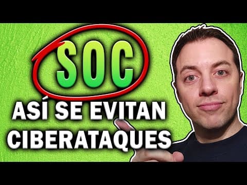 Thumbnail for 📌[SOC] ¿Qué es un SOC? ►Actividades y Responsabilidad de un CENTRO de OPERACIONES de SEGURIDAD by AlbertoLopez TECH TIPS