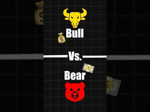 Thumbnail for 📈Bull Market vs.  Bear Market📉 EXPLAINED!! #stockmarket by Stock Market Simplified