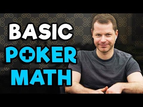 Thumbnail for Mastering The Fundamentals: Poker Math by Jonathan Little - Poker Coaching