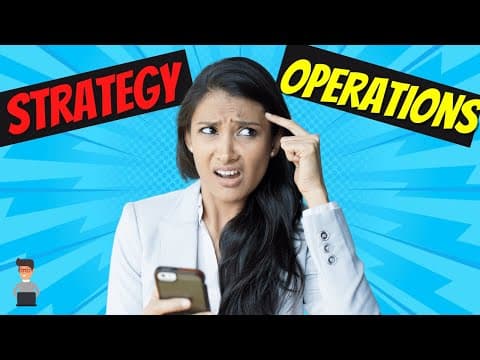 Thumbnail for Strategic Planning Vs. Operational Planning:  The Main Differences by Simplicity Consultancy