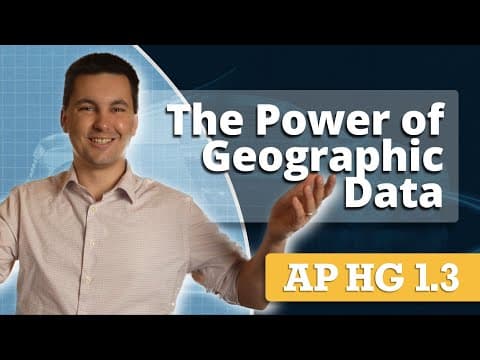 Thumbnail for Geographic Data In Action  [AP Human Geography Review Unit 1 Topic 3] by Mr. Sinn
