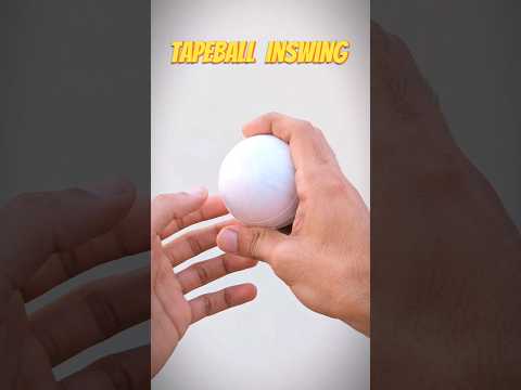 Thumbnail for How to Inswing In Full Tape ball tutorial #inswingtutorial #fulltapeballinswingtutorial by Arham Butt 150