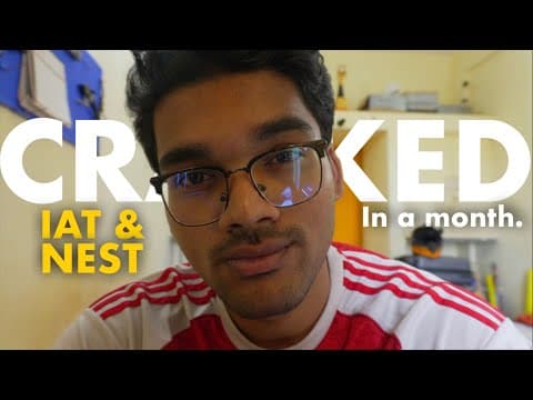 Thumbnail for NEET to NISER Bhubaneswar | COVID-Batch 22 Journey. by Subhasish Nayak