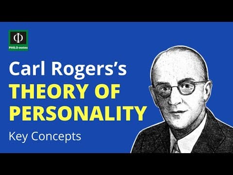 Thumbnail for Carl Rogers’s Theory of Personality: Key Concepts by PHILO-notes
