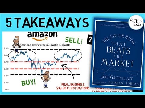 Thumbnail for THE LITTLE BOOK THAT BEATS THE MARKET (BY JOEL GREENBLATT) by The Swedish Investor