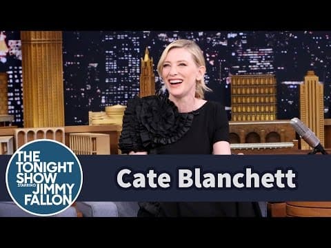 Thumbnail for Cate Blanchett Gets to Know Jimmy by Sharing a Mint by The Tonight Show Starring Jimmy Fallon