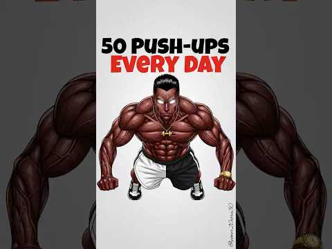Thumbnail for What Happens When You Do 50 Push-ups Every Day 💀🔥 by PowerCore