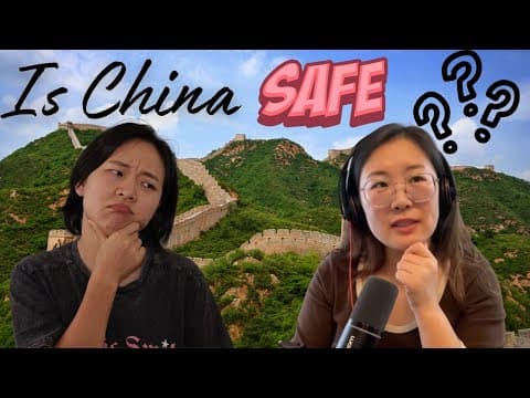 Thumbnail for Easy Chinese podcast: is China safe? @blablachinese7526  | Comprehensible Input | Beginner by Lazy Chinese - Comprehensible Input
