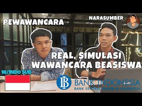 Thumbnail for Wawancara Beasiswa Bank Indonesia - Real Wawancara by Fadli's Journal